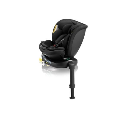 Lionelo - Kindersitz mit Basis, drehbar NAVY i-Size 40-150 cm schwarz