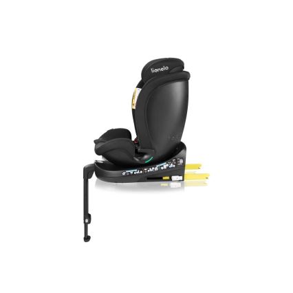 Lionelo - Kindersitz mit Basis, drehbar NAVY i-Size 40-150 cm schwarz