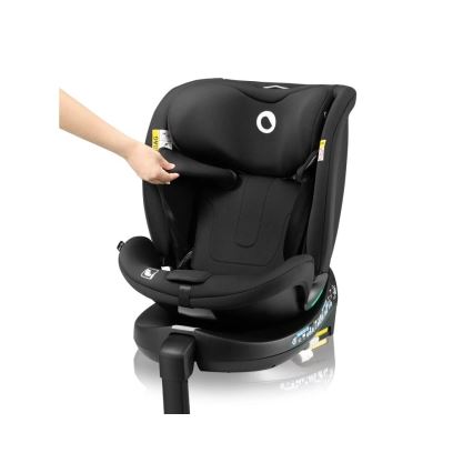 Lionelo - Kindersitz mit Basis, drehbar NAVY i-Size 40-150 cm schwarz