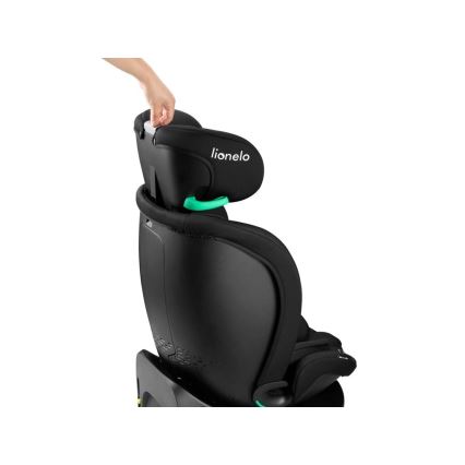 Lionelo - Kindersitz mit Basis, drehbar NAVY i-Size 40-150 cm schwarz