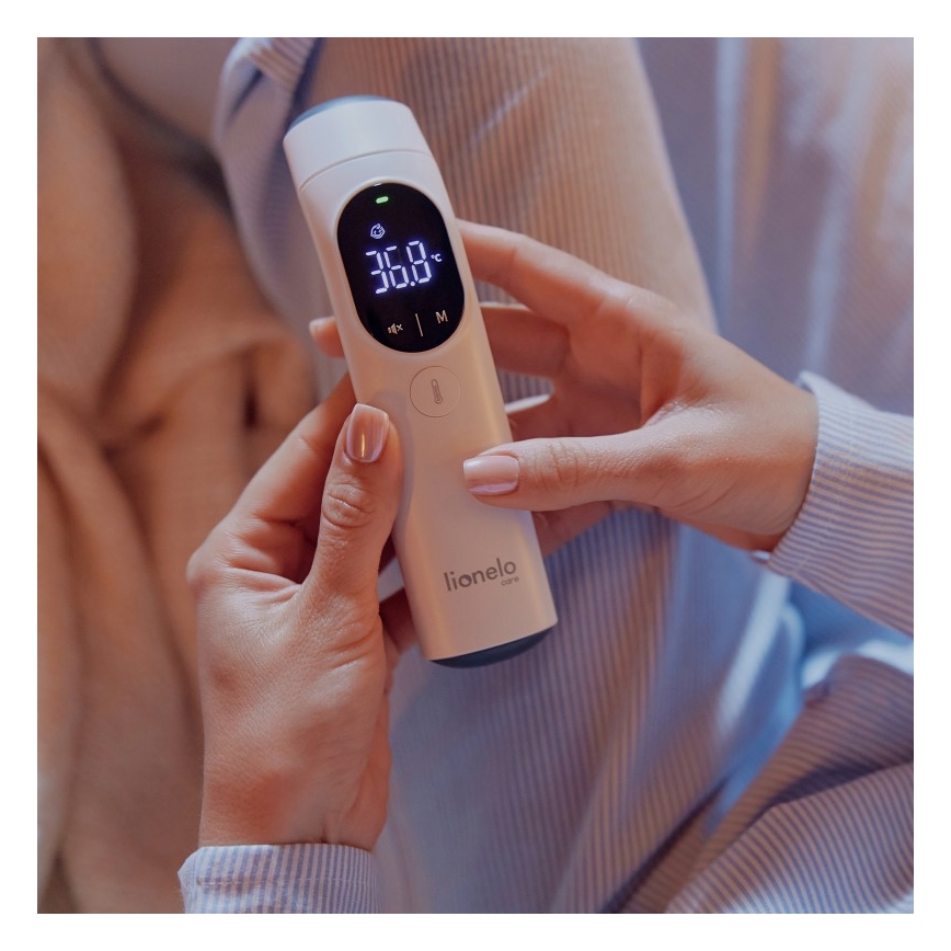 Lionelo - Infrarot-Fieberthermometer FEVERSCAN 2xAAA