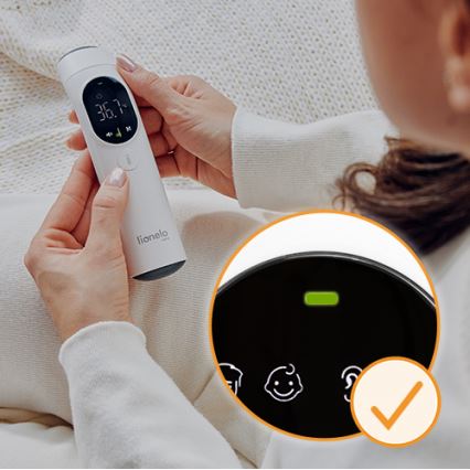 Lionelo - Infrarot-Fieberthermometer FEVERSCAN 2xAAA