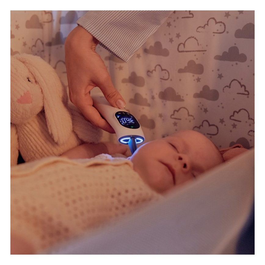 Lionelo - Infrarot-Thermometer FEVERSCAN mit 2x AAA-Batterien