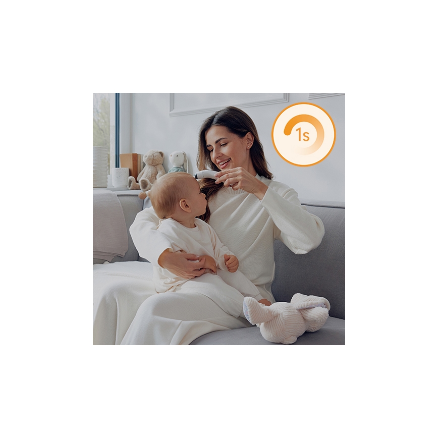 Lionelo - Infrarot-Thermometer FEVERSCAN mit 2x AAA-Batterien