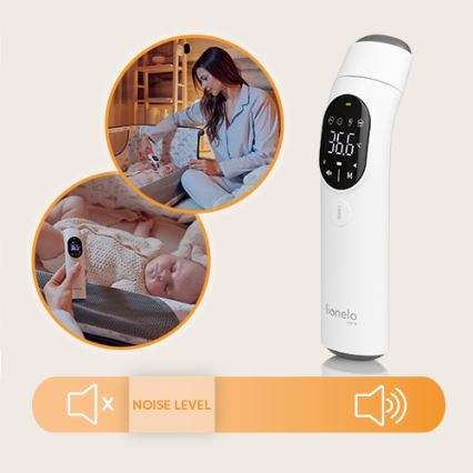Lionelo - Infrarot-Thermometer FEVERSCAN mit 2x AAA-Batterien