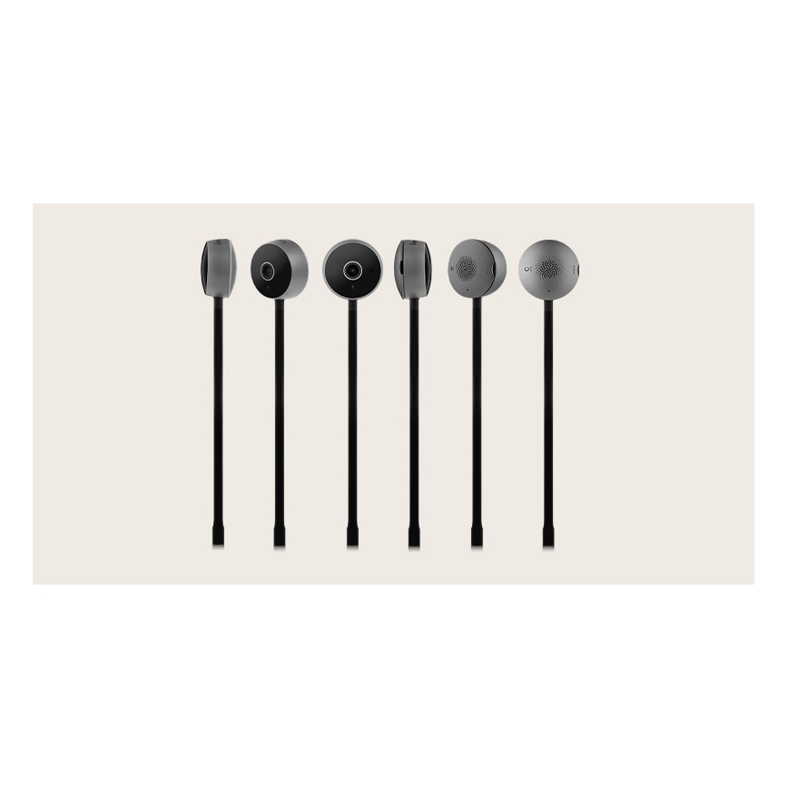 Lionelo - Intelligentes Babyphone BABYLINE SMART Wi‑Fi Schwarz