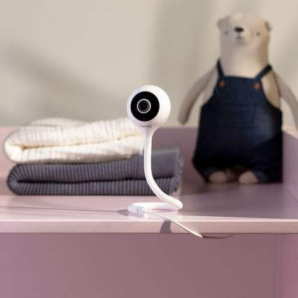Lionelo - Intelligentes Babyphone BABYLINE SMART Wi‑Fi Weiß