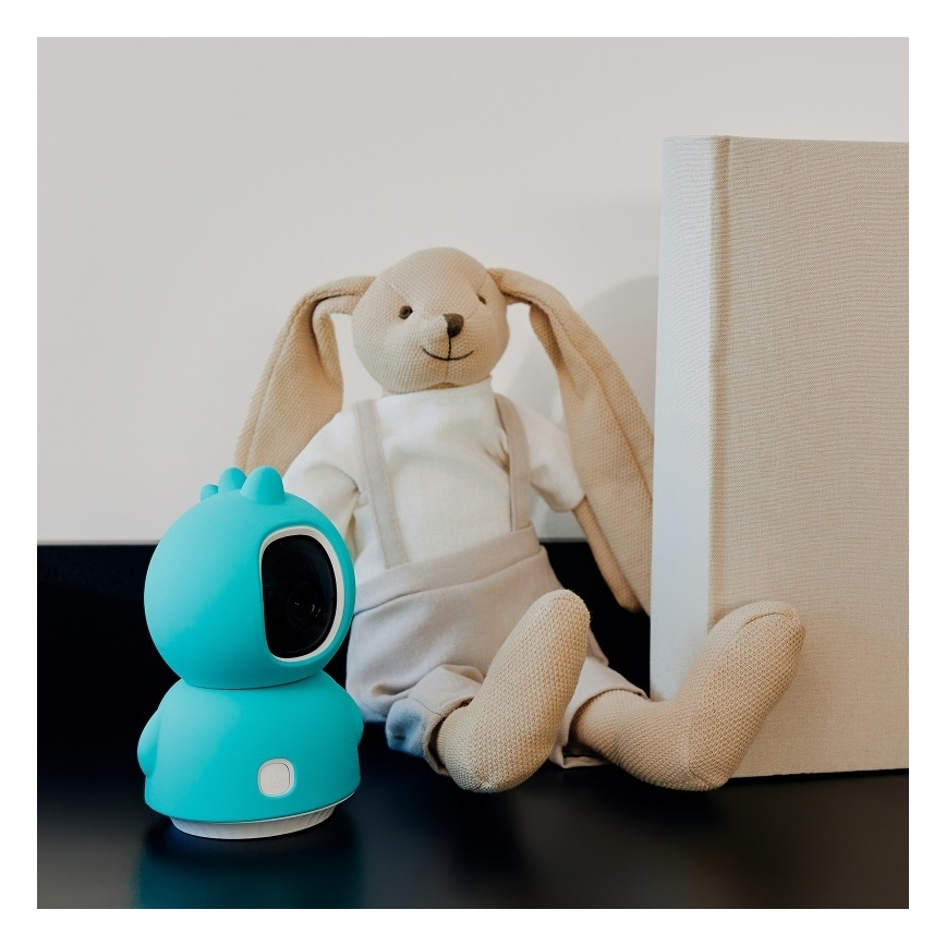 Lionelo - Intelligentes Babyphone BABYLINE VIEW Wi‑Fi 5V Weiß