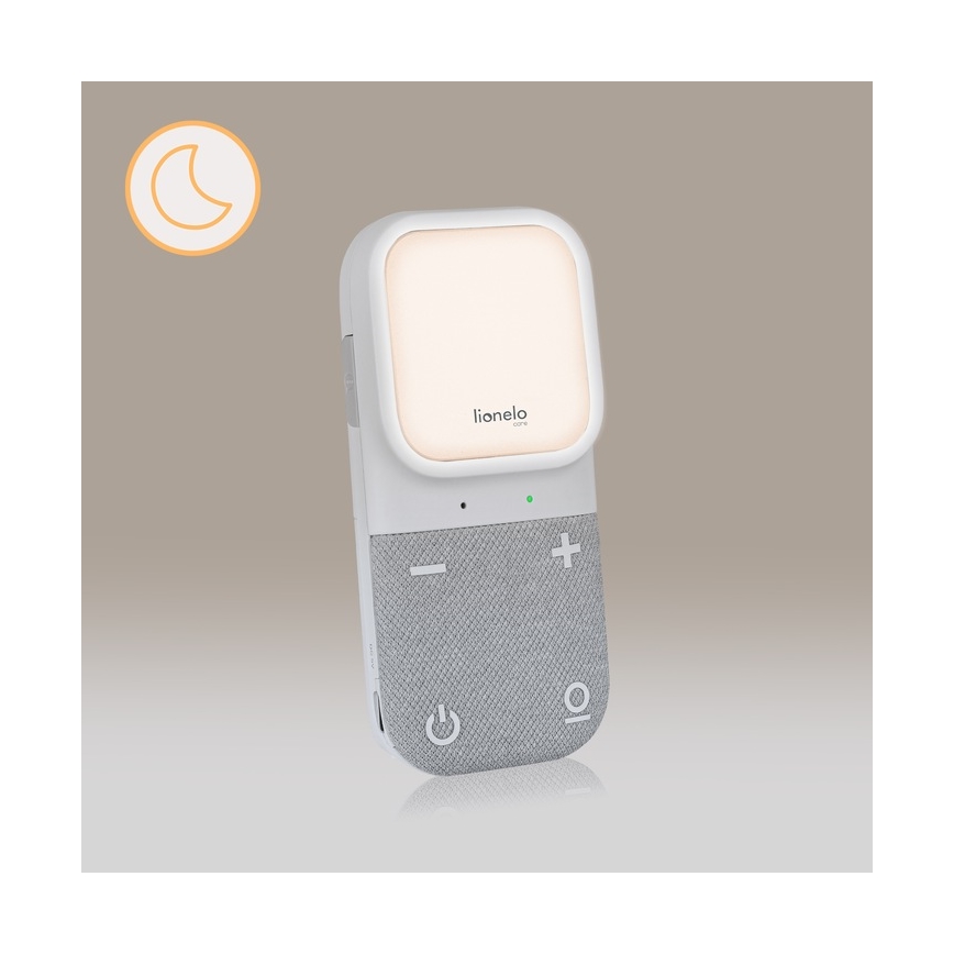 Lionelo - Kabelloses, wiederaufladbares Audio-Babyfon BABYLINE 2.3 5V