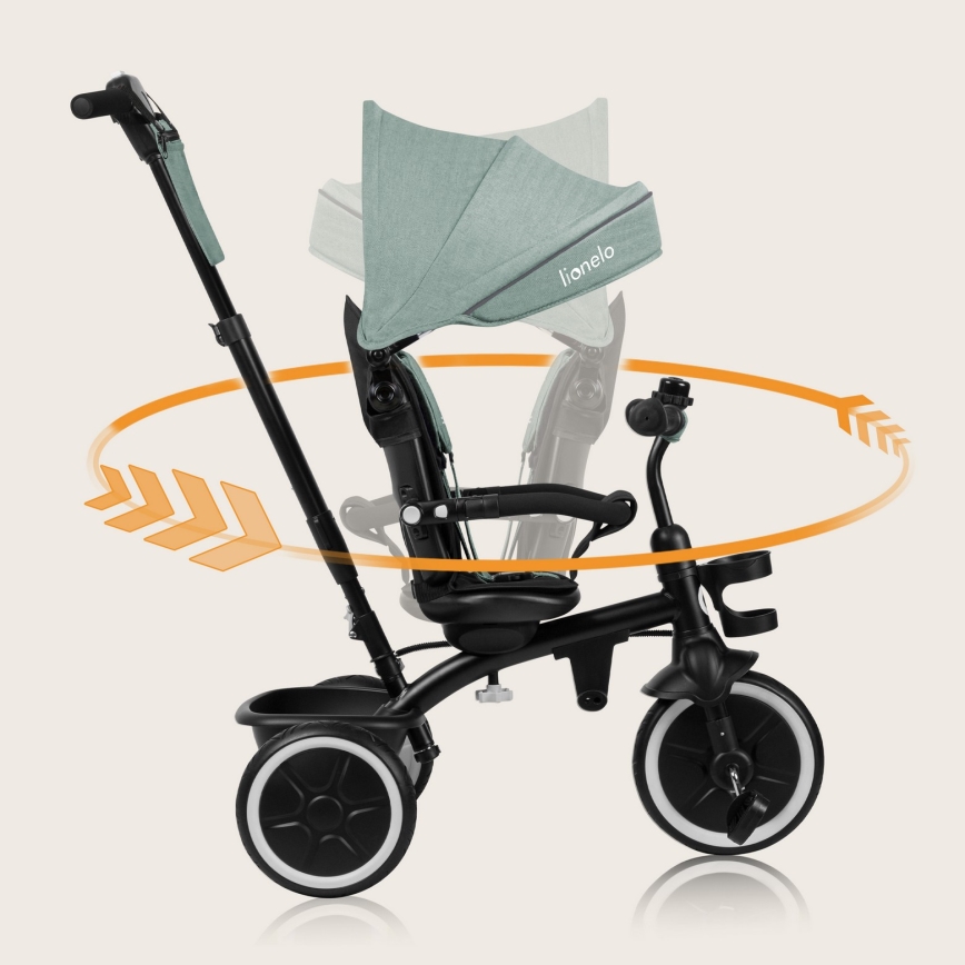 Lionelo - Kinder-Dreirad BERRY Green Forest