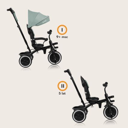 Lionelo - Kinder-Dreirad BERRY Green Forest