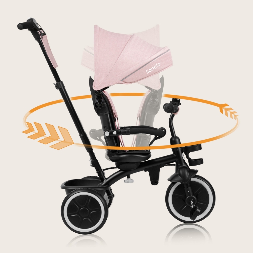 Lionelo - Kinder-Dreirad BERRY Pink Rose