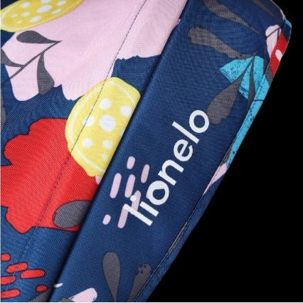 Lionelo - Kinder-Dreirad HAARI schwarz/mehrfarbig