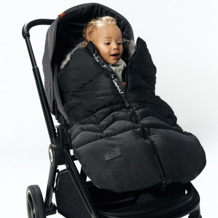 Lionelo - Kinder-Fußsack FRODE Black Carbon