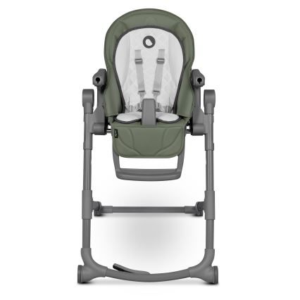 Lionelo - Kinder-Hochstuhl 2-in-1 CORA PLUS Olivgrün