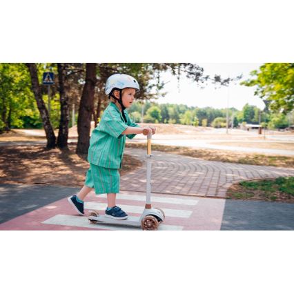 Lionelo - Kinder-Scooter JESSY 3xAA rosa