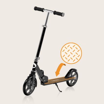Lionelo - Kinder-Scooter LUCA schwarz