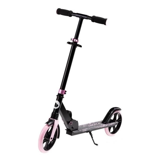 Lionelo - Kinder-Scooter LUCA schwarz/rosa