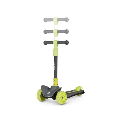 Lionelo - Kinder-Scooter TIMMY 3xAA grün/grau