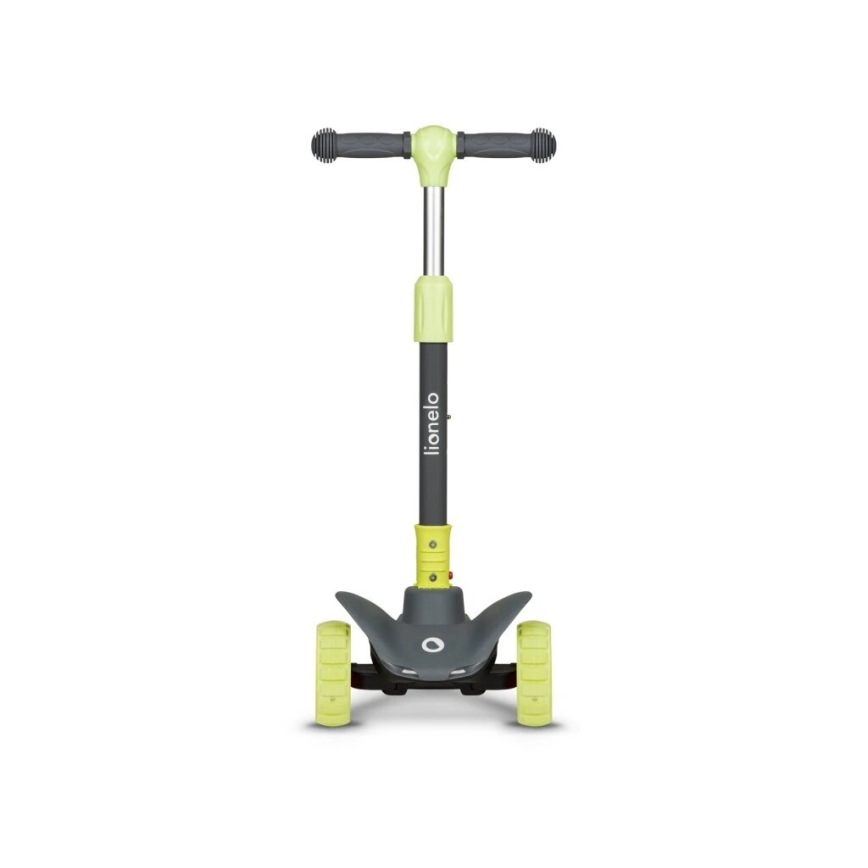 Lionelo - Kinder-Scooter TIMMY 3xAA grün/grau
