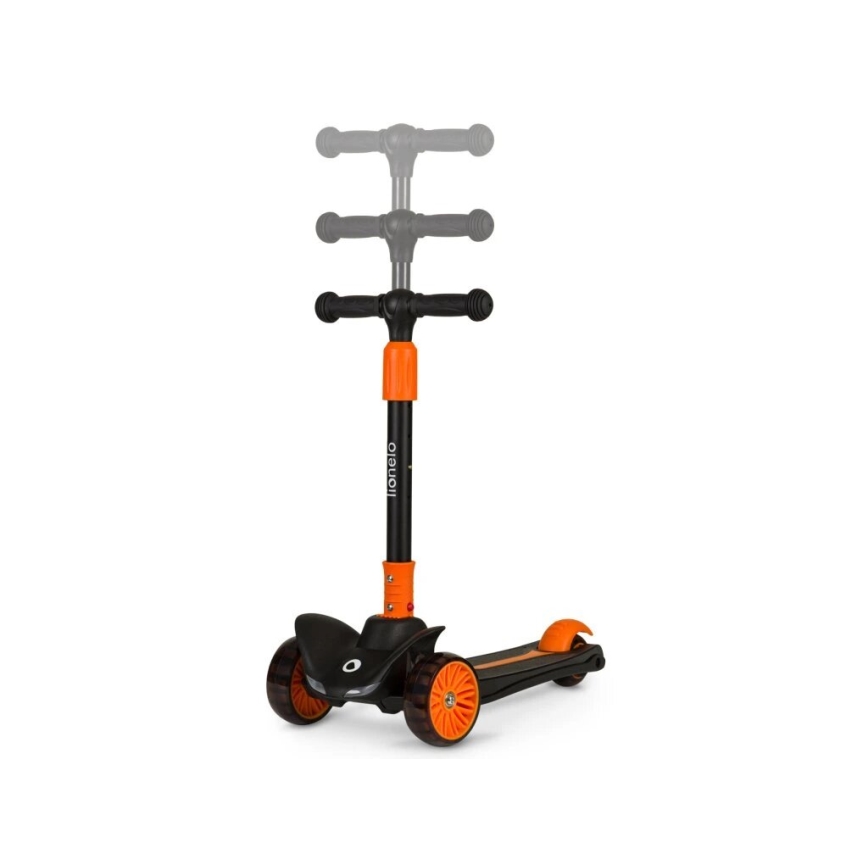 Lionelo - Kinder-Scooter TIMMY 3xAA orange/schwarz