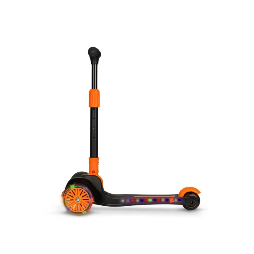 Lionelo - Kinder-Scooter TIMMY 3xAA orange/schwarz