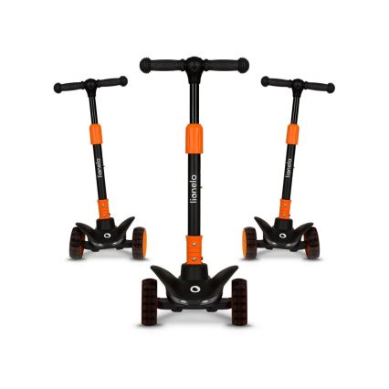 Lionelo - Kinder-Scooter TIMMY 3xAA orange/schwarz