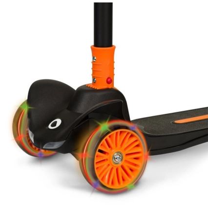 Lionelo - Kinder-Scooter TIMMY 3xAA orange/schwarz