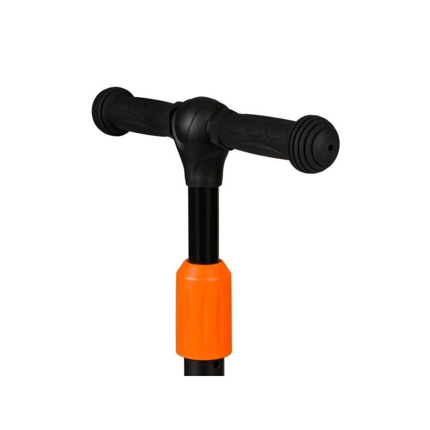 Lionelo - Kinder-Tretroller TIMMY 3xAA orange/schwarz