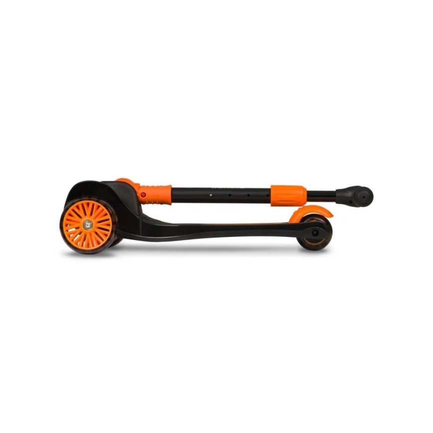 Lionelo - Kinder-Tretroller TIMMY 3xAA orange/schwarz