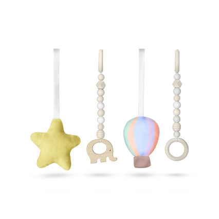 Lionelo - Kinder-Turnreck aus Holz ANIS