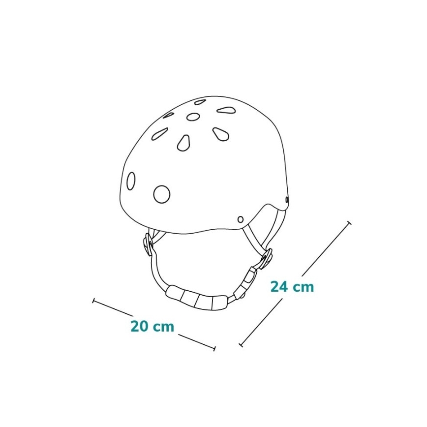 Lionelo - Kinderhelm HELMET Blue Sky