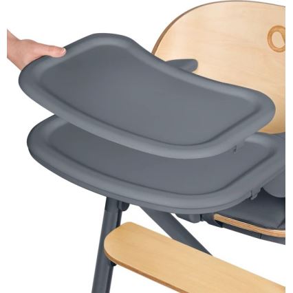 Lionelo - Kinderhochstuhl 3-in-1 CELIA Grey Wood