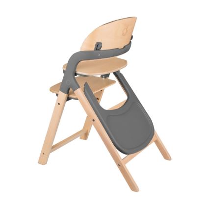 Lionelo - Kinderhochstuhl 3-in-1 MEGAN Grey Wood
