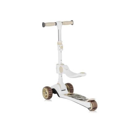 Lionelo - Kinderroller 2-in-1 FRANKY weiß/beige