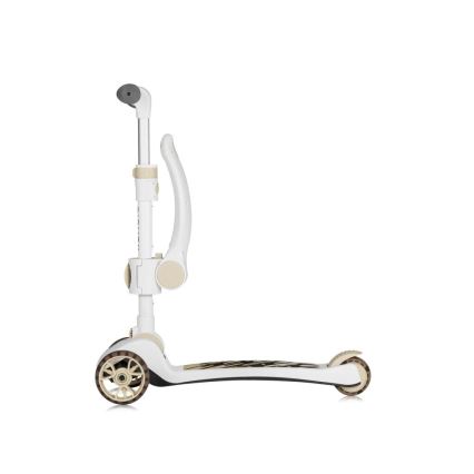 Lionelo - Kinderroller 2-in-1 FRANKY weiß/beige