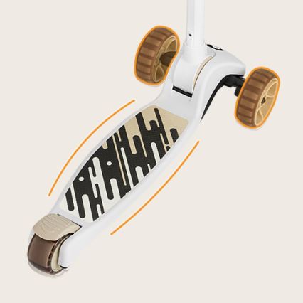 Lionelo - Kinderroller 2-in-1 FRANKY weiß/beige