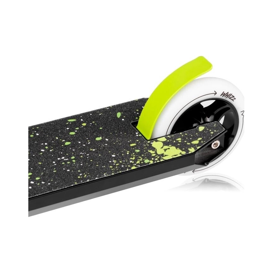 Lionelo - Kinderroller WHIZZ schwarz/weiß/gelb