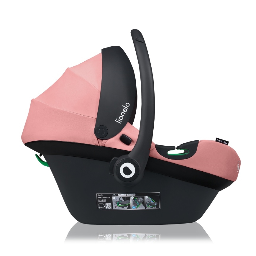 Lionelo - Kindersitz ASTRID i-Size 40-87 cm Korallenrosa