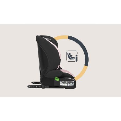 Lionelo - Kindersitz BILLY i-Size 76-150 cm Babyrosa