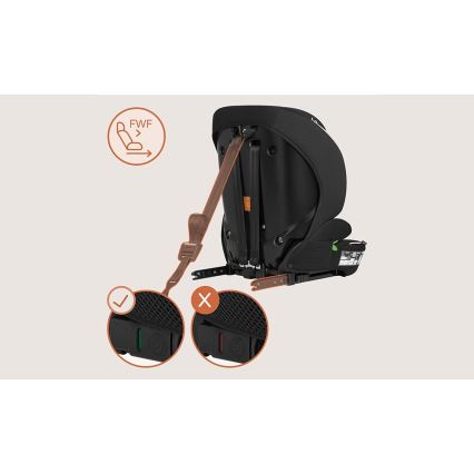 Lionelo - Kindersitz BILLY i-Size 76-150 cm Babyrosa