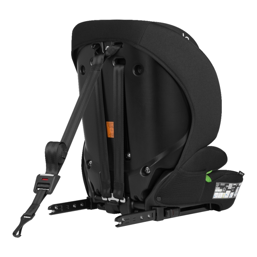 Lionelo - Kindersitz BILLY i-Size 76-150 cm Schwarz Carbon