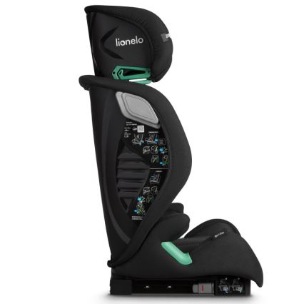 Lionelo - Kindersitz IGO i-Size 100-150 cm Carbon-Schwarz