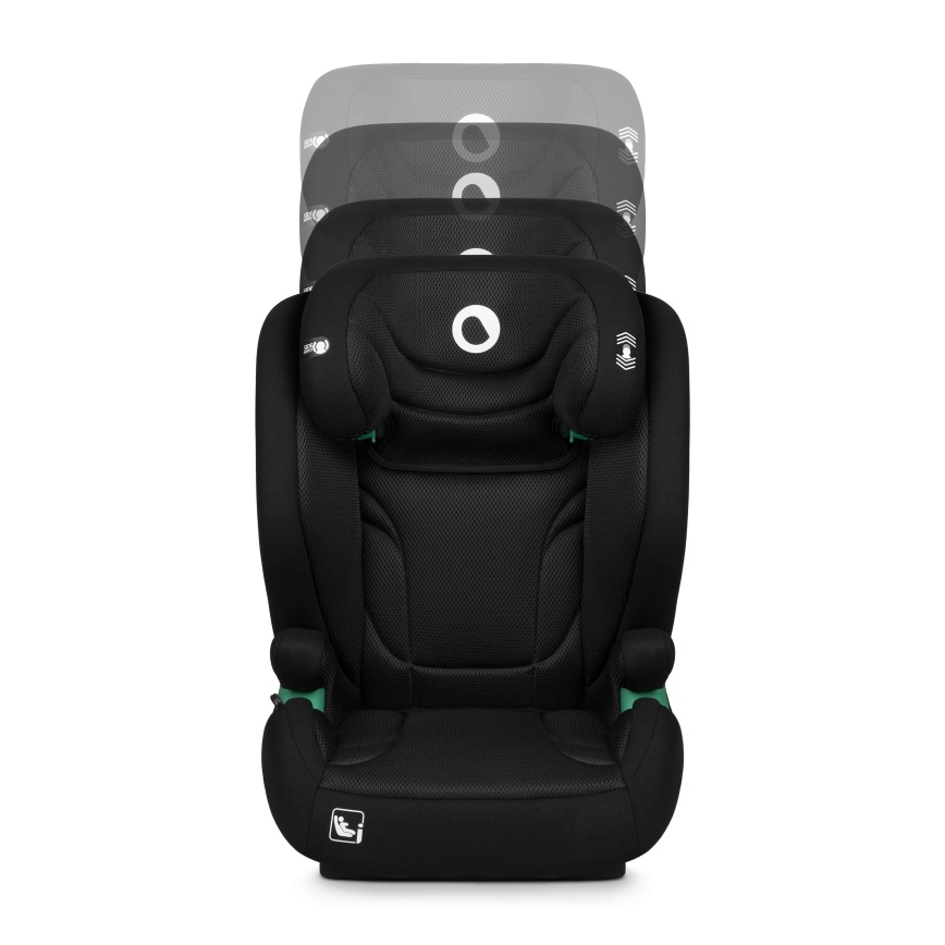 Lionelo - Kindersitz IGO i-Size 100-150 cm Schwarz-Carbon