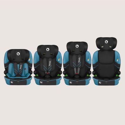 Lionelo - Kindersitz LEVI FIX i-Size 76-150 cm Kobaltblau