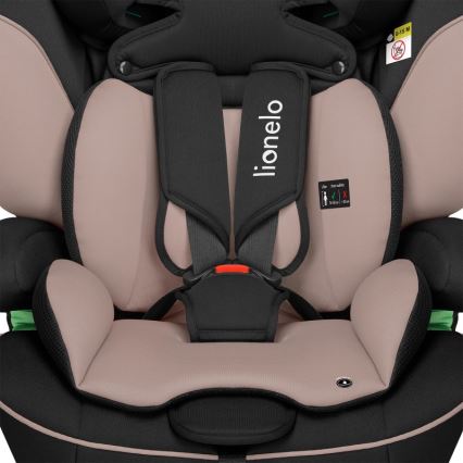 Lionelo - Kindersitz LEVI i-Size 76-150 cm Beige Latte