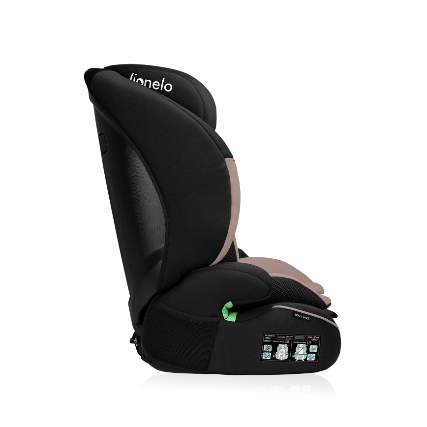 Lionelo - Kindersitz LEVI i-Size 76-150 cm Latte-Beige