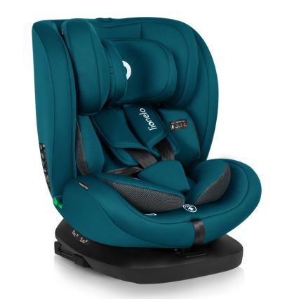 Lionelo - Kindersitz mit drehbarer Basis BASTIAAN i-Size 40-150 cm Indigoblau