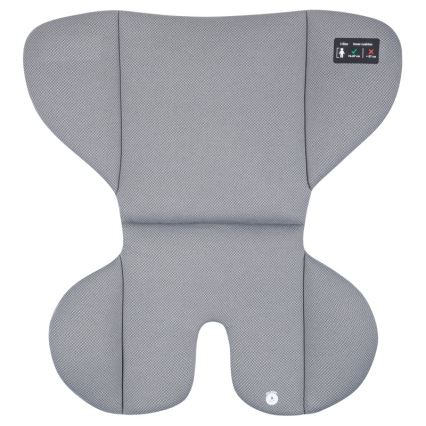 Lionelo - Kindersitz mit drehbarer Basis LAVENDER i-Size 76-150 cm Steingrau