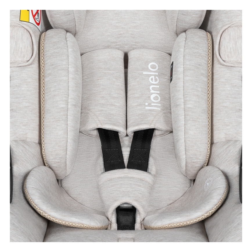 Lionelo - Kindersitz MOXIE i-Size 40-87 cm Beige Sand